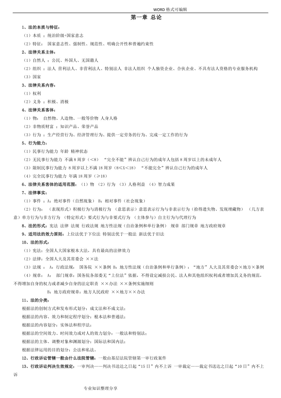 2018初级会计《经济法基础》知识点_第1页