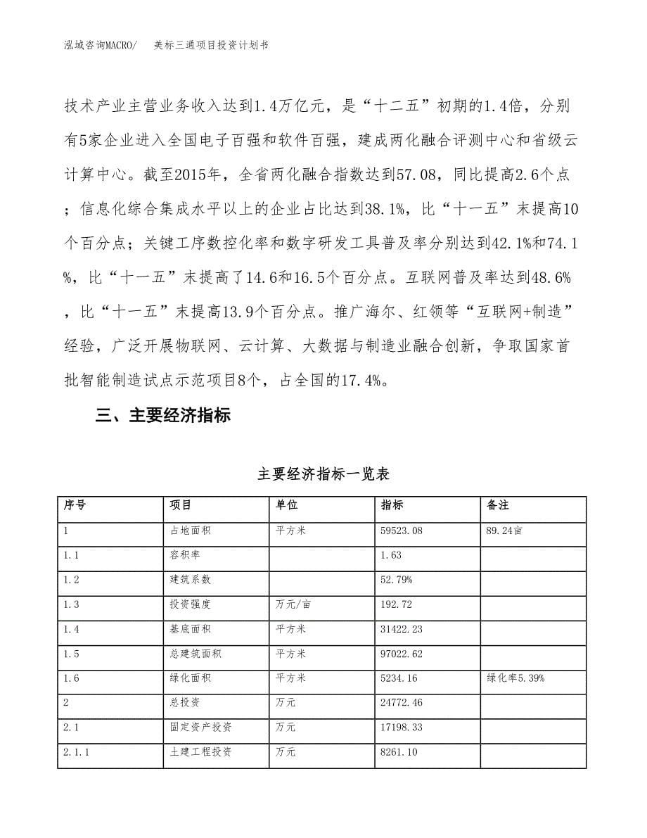 美标三通项目投资计划书(融资报告).docx_第5页