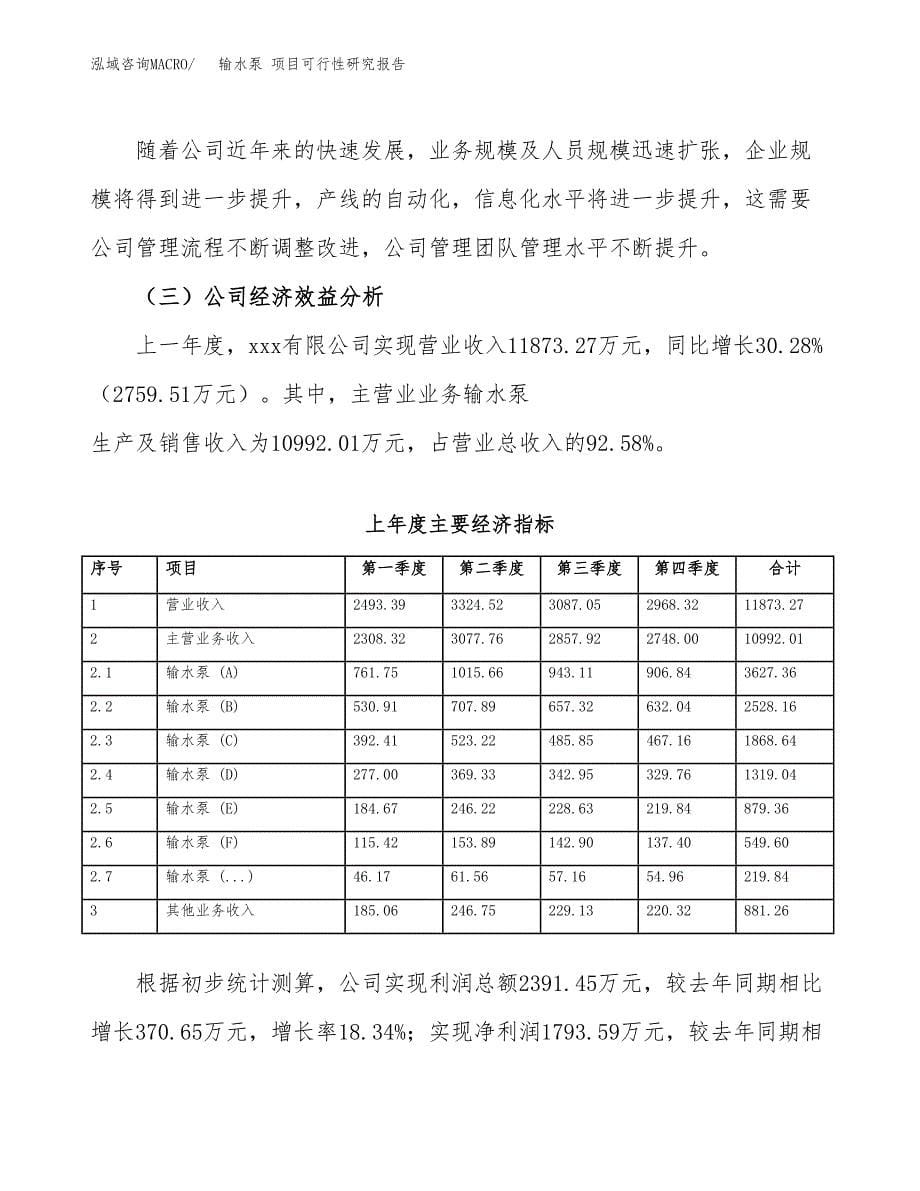 输水泵 项目可行性研究报告标准模板.docx_第5页