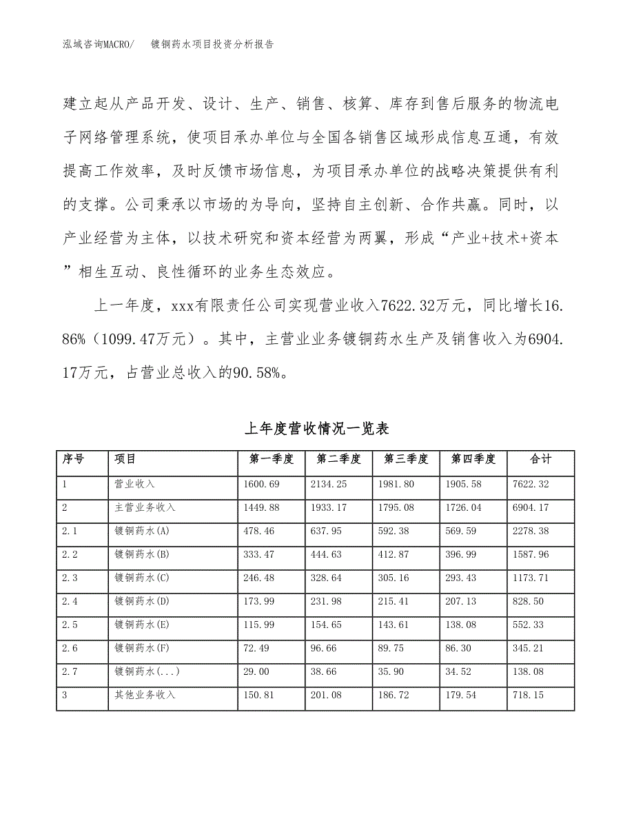 镀铜药水项目投资分析报告（投融资报告）.docx_第2页