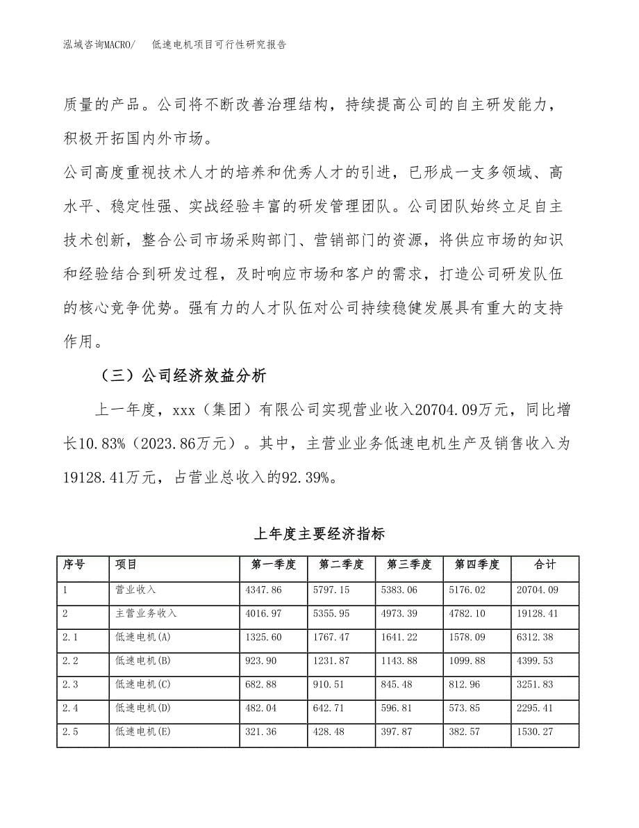 低速电机项目可行性研究报告标准模板.docx_第5页