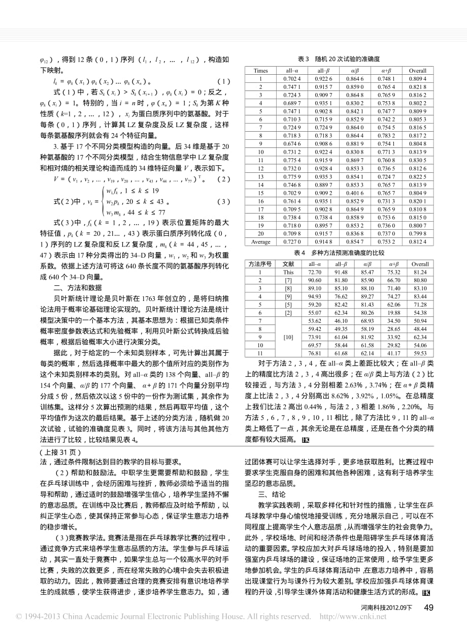 中职乒乓球运动中学生意志品质培养研究_何勇_第2页