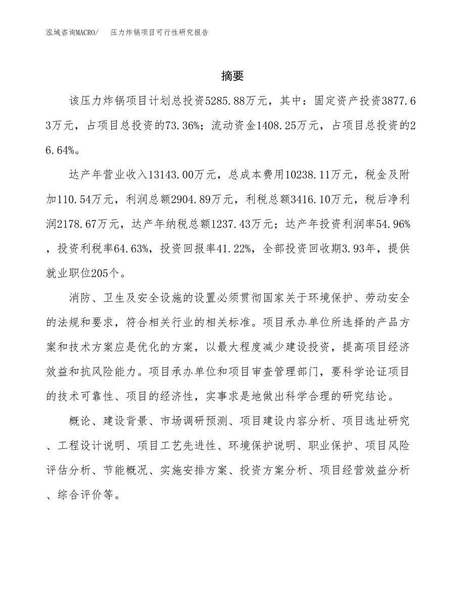 压力炸锅项目可行性研究报告标准模板.docx_第2页