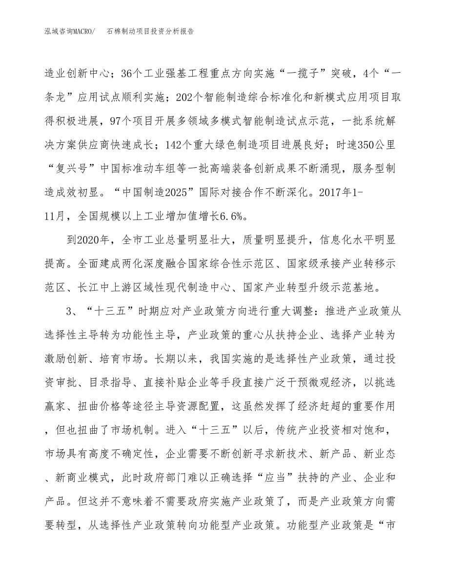 石棉制动项目投资分析报告（投融资报告）.docx_第5页