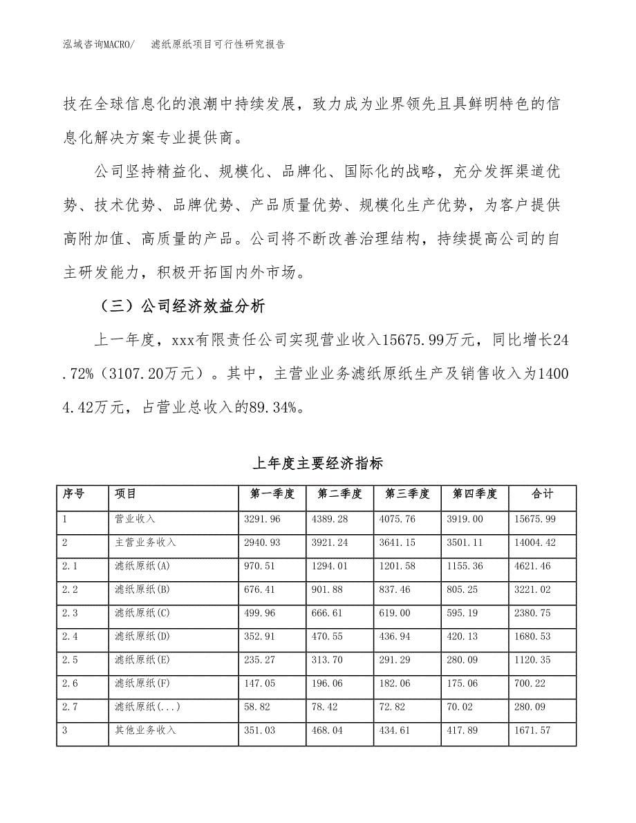 滤纸原纸项目可行性研究报告标准模板.docx_第5页