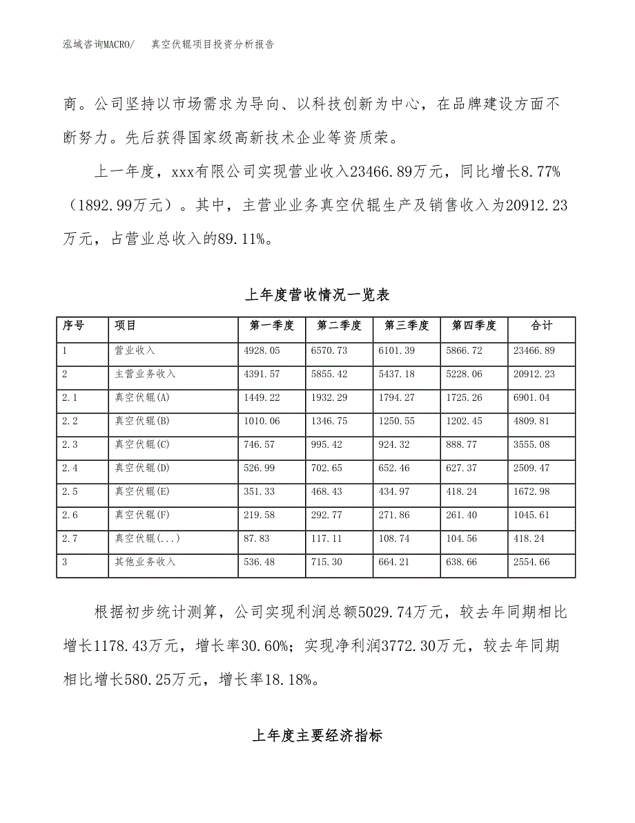 真空伏辊项目投资分析报告（投融资报告）.docx_第2页