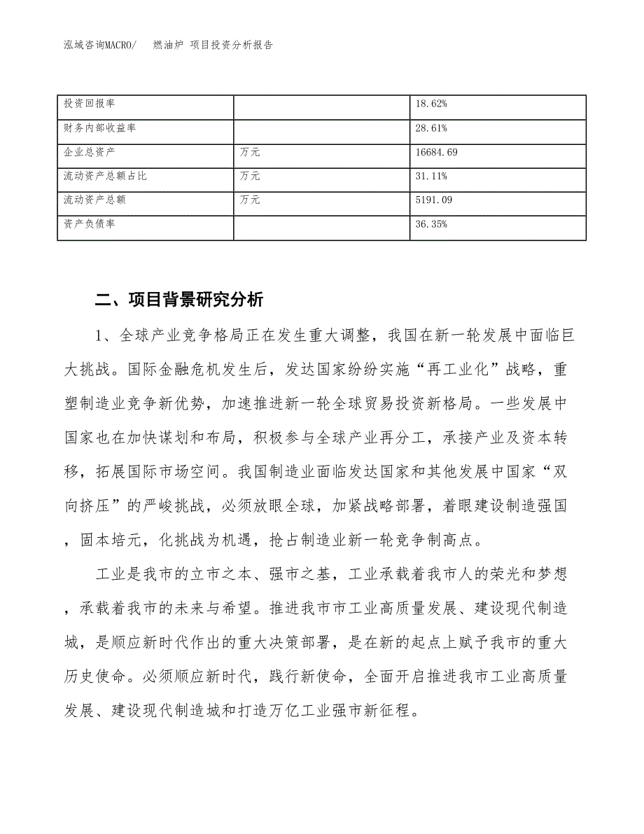 燃油炉 项目投资分析报告（投融资报告）.docx_第4页