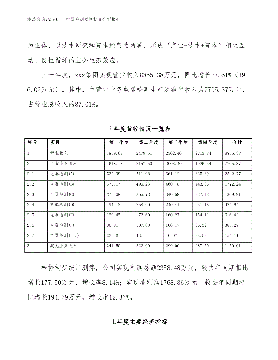 电器检测项目投资分析报告（投融资报告）.docx_第2页