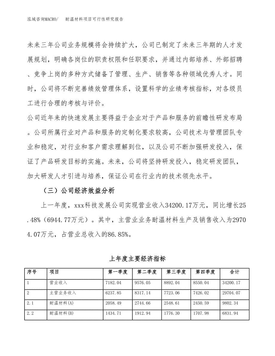 耐温材料项目可行性研究报告标准模板.docx_第5页