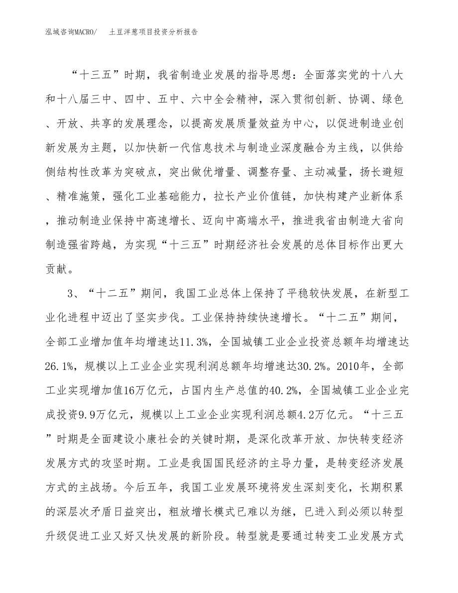 土豆洋葱项目投资分析报告（投融资报告）.docx_第5页