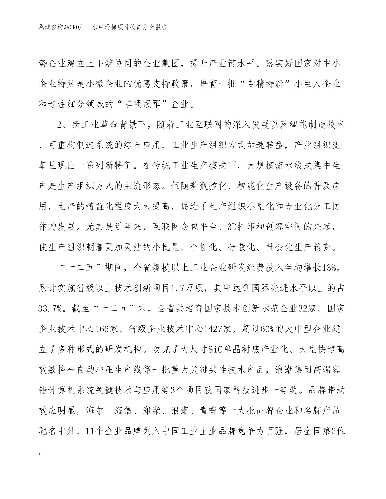 水中滑梯项目投资分析报告（投融资报告）.docx_第5页