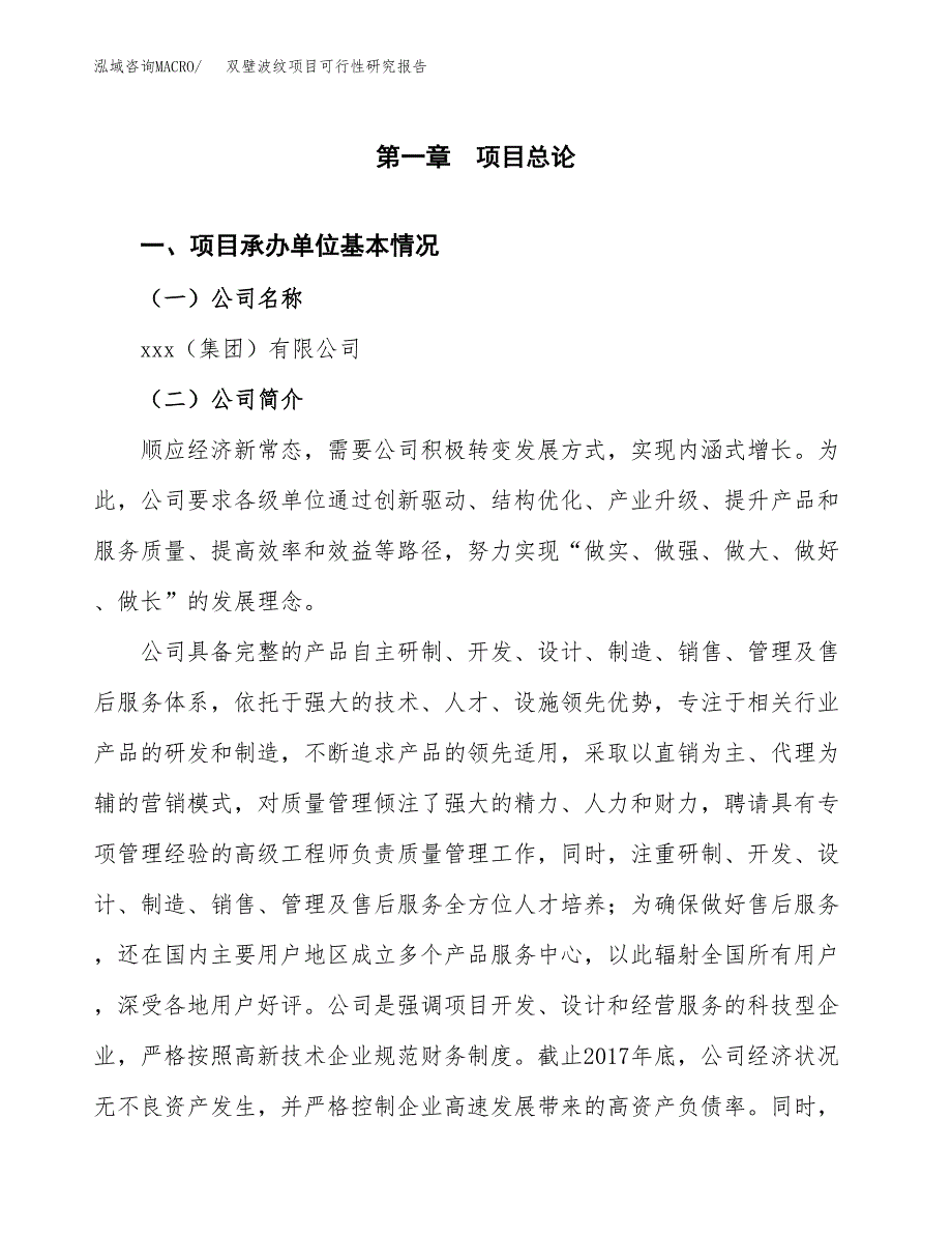 双壁波纹项目可行性研究报告标准模板.docx_第4页