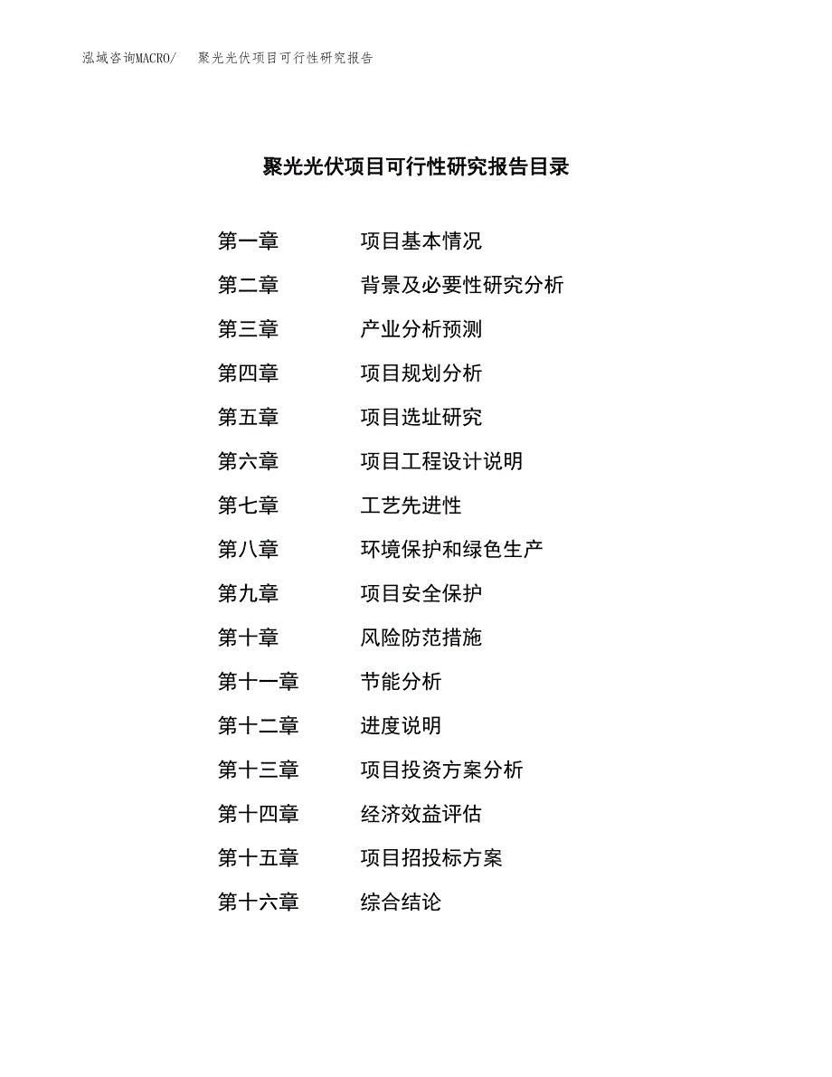 聚光光伏项目可行性研究报告标准模板.docx_第3页