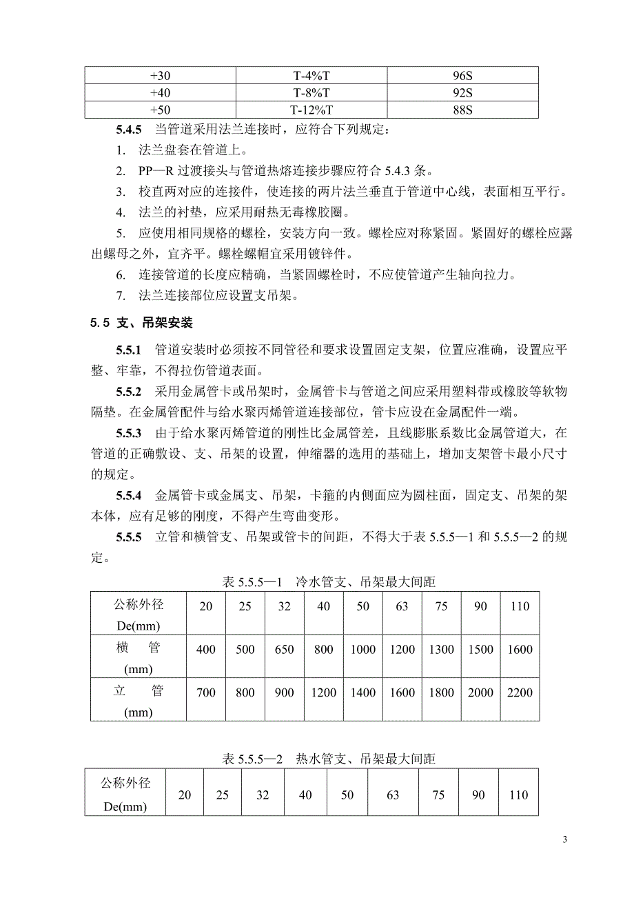 PPR管施工安装质量控制及验收规范_第4页