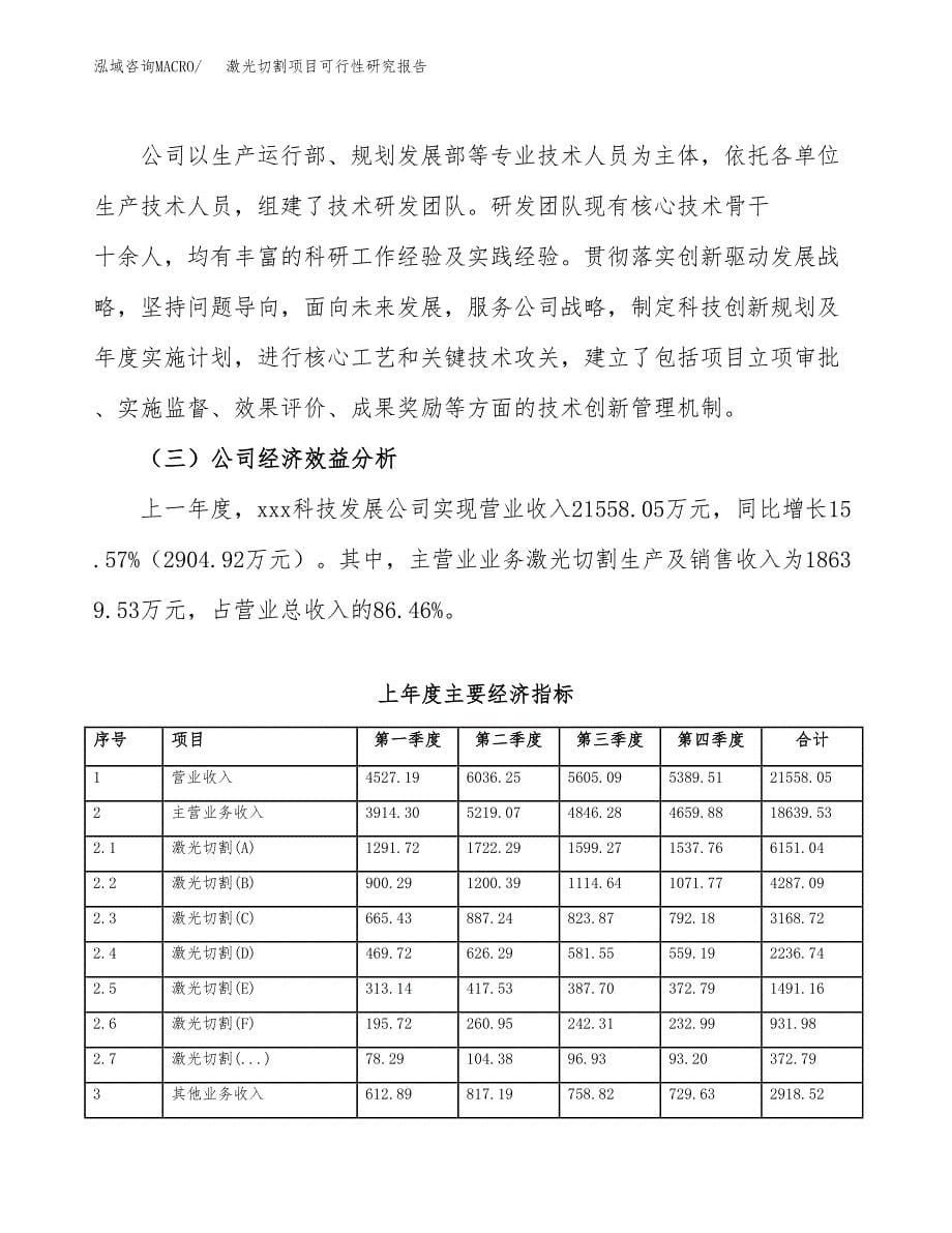 激光切割项目可行性研究报告标准模板.docx_第5页