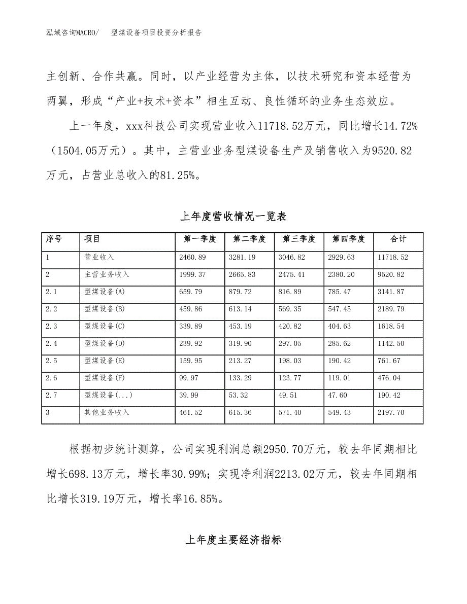 型煤设备项目投资分析报告（投融资报告）.docx_第2页