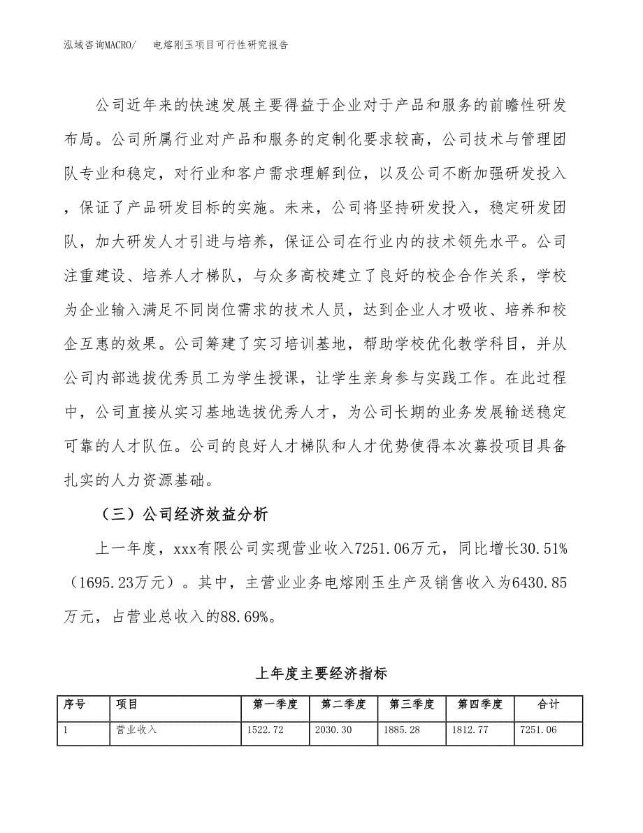 电熔刚玉项目可行性研究报告标准模板.docx_第5页