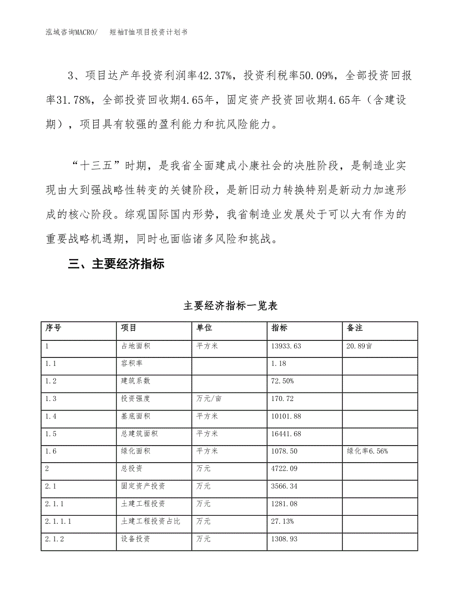 短袖T恤项目投资计划书(融资报告).docx_第4页
