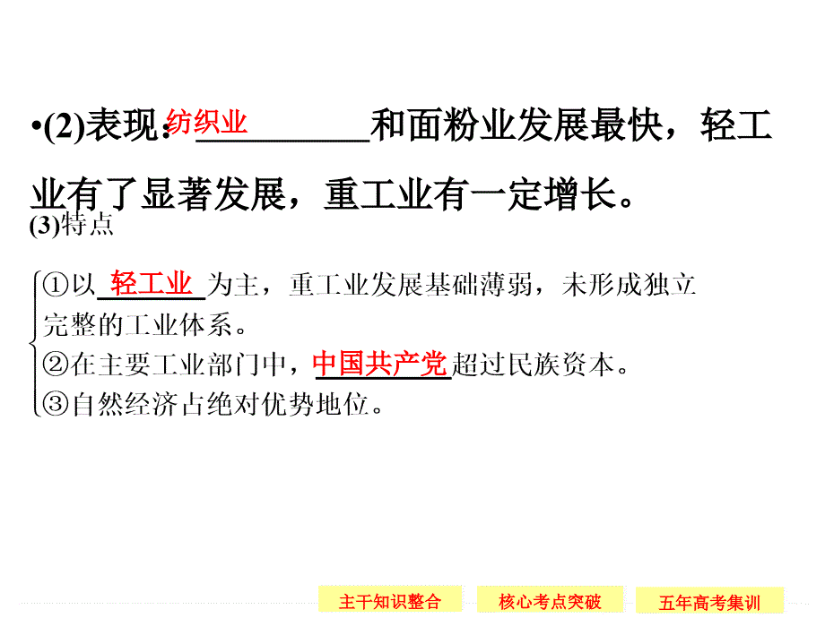 2016《创新设计》高考历史大一轮复习课件 7-26民国时期民族工业的曲折发展_第4页