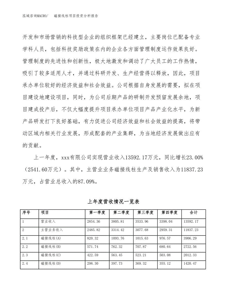 磁接线柱项目投资分析报告（投融资报告）.docx_第2页