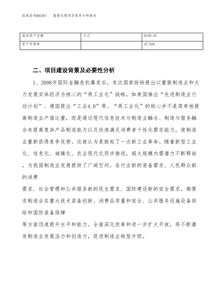 氢氧化镁项目投资分析报告（投融资报告）.docx_第4页