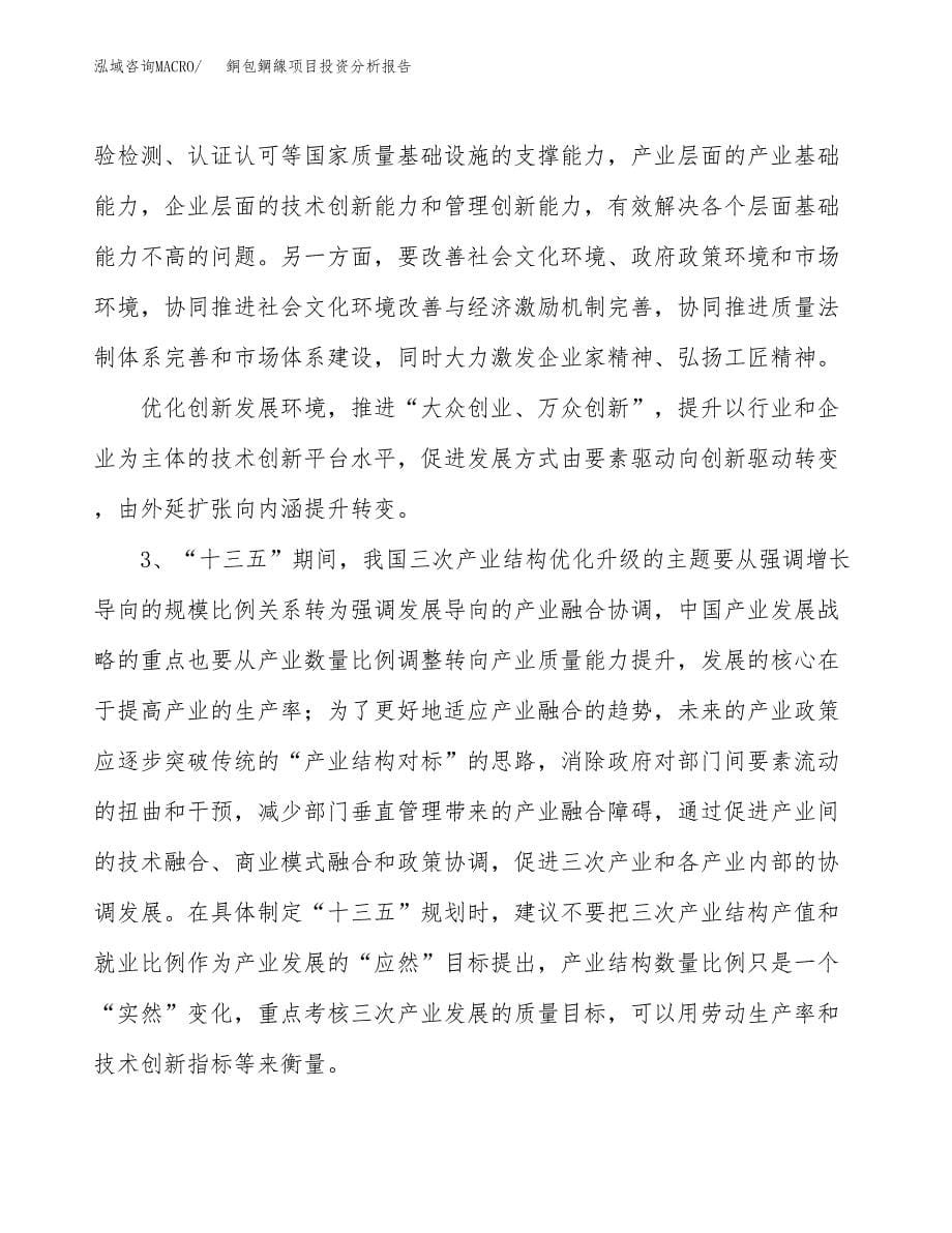 銅包鋼線项目投资分析报告（投融资报告）.docx_第5页