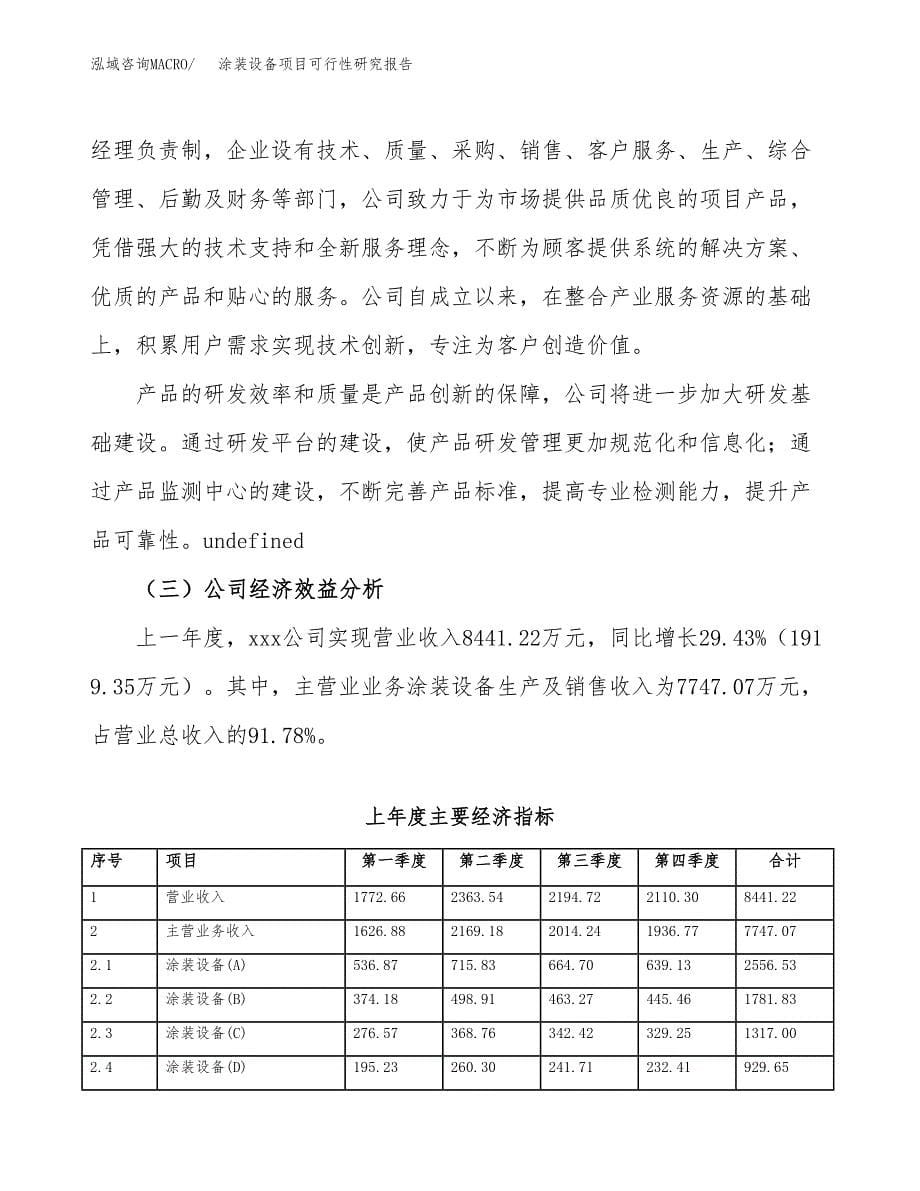 涂装设备项目可行性研究报告标准模板.docx_第5页