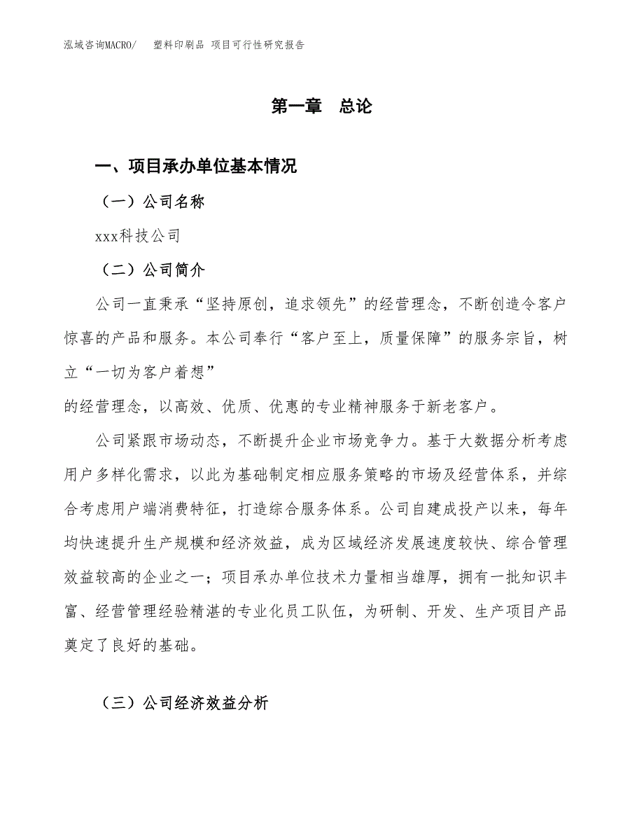 塑料印刷品 项目可行性研究报告（总投资11000万元）（55亩）_第3页