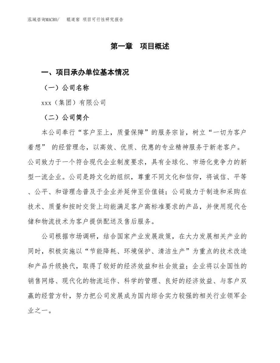 辊道窑 项目可行性研究报告（总投资17000万元）（80亩）_第3页