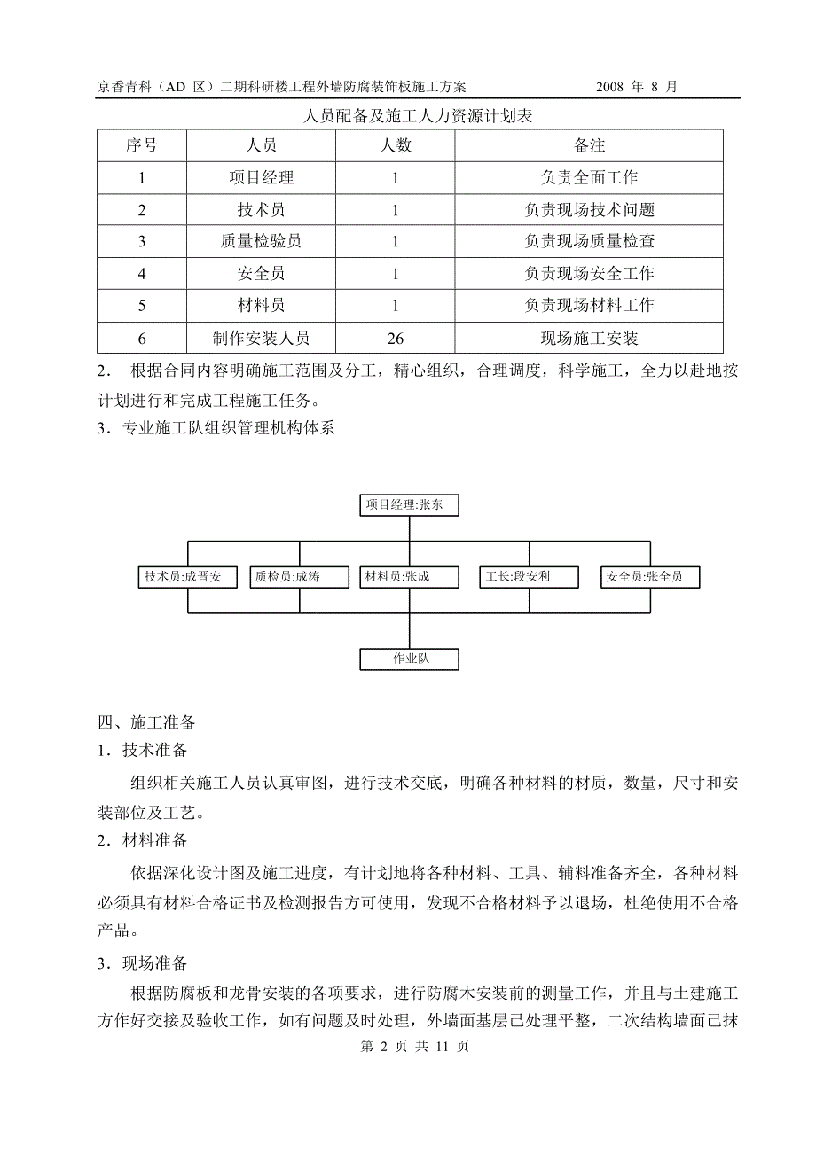 京香青科外墙防腐装饰板施工方案_第2页