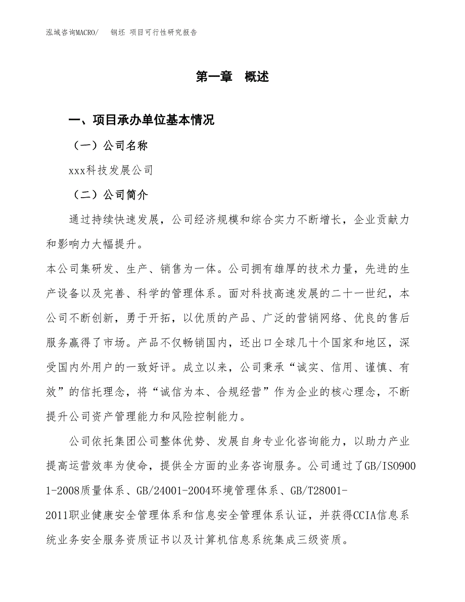 钢坯 项目可行性研究报告（总投资22000万元）（83亩）_第3页