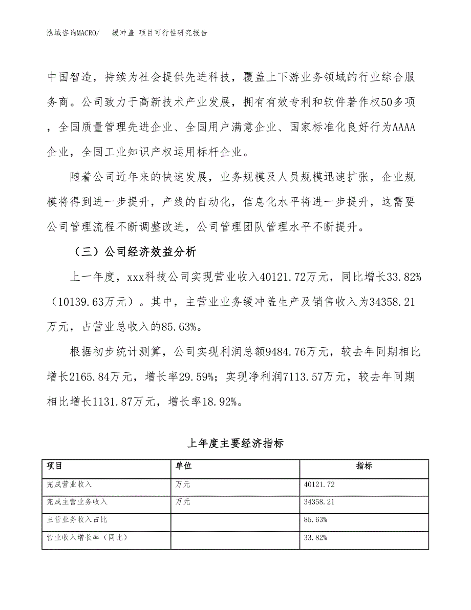 缓冲盖 项目可行性研究报告（总投资21000万元）（81亩）_第4页