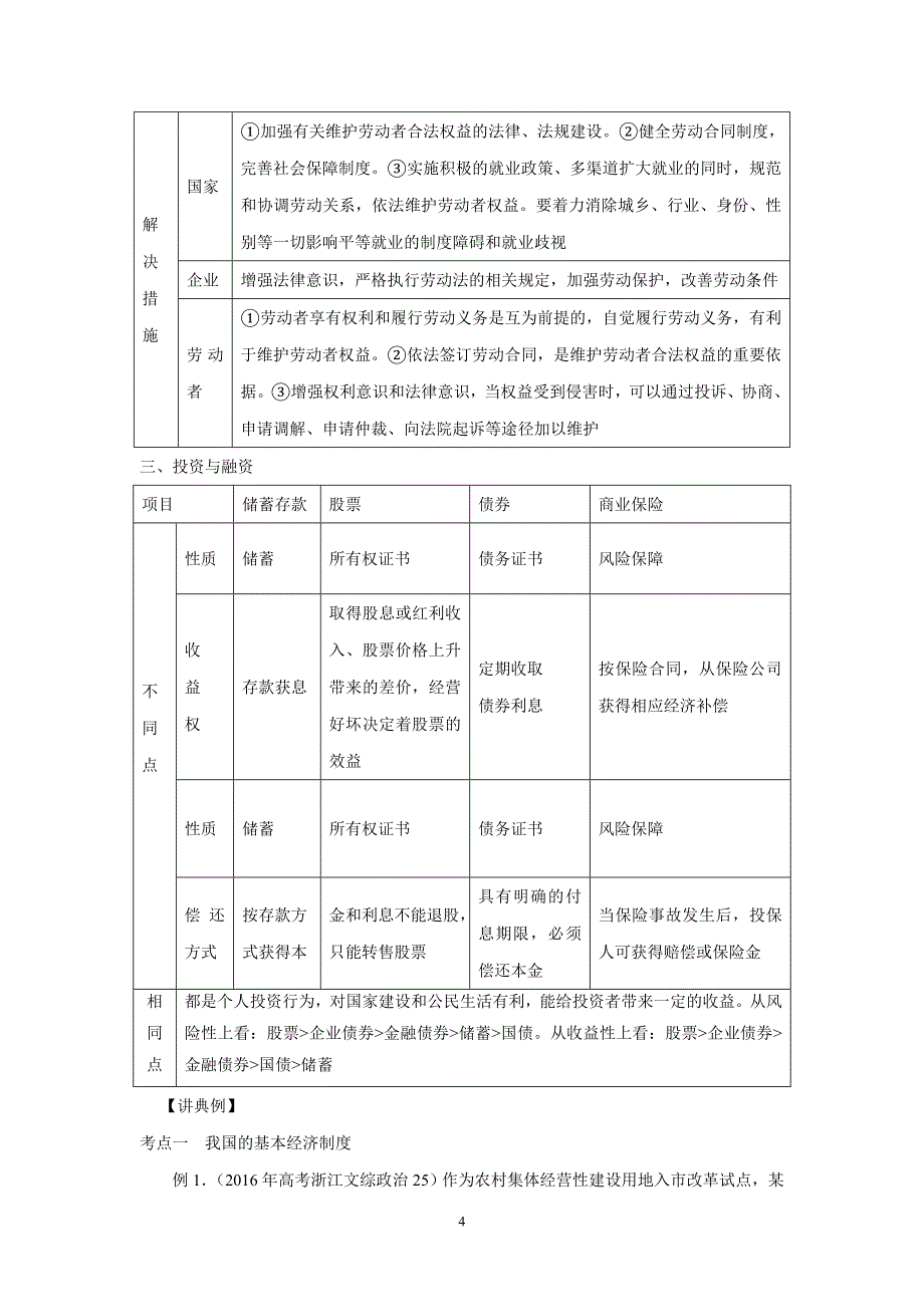 new_专题02 生产、劳动与经营（讲）-2017学年高考二轮复习政治（附解析）.doc_第4页