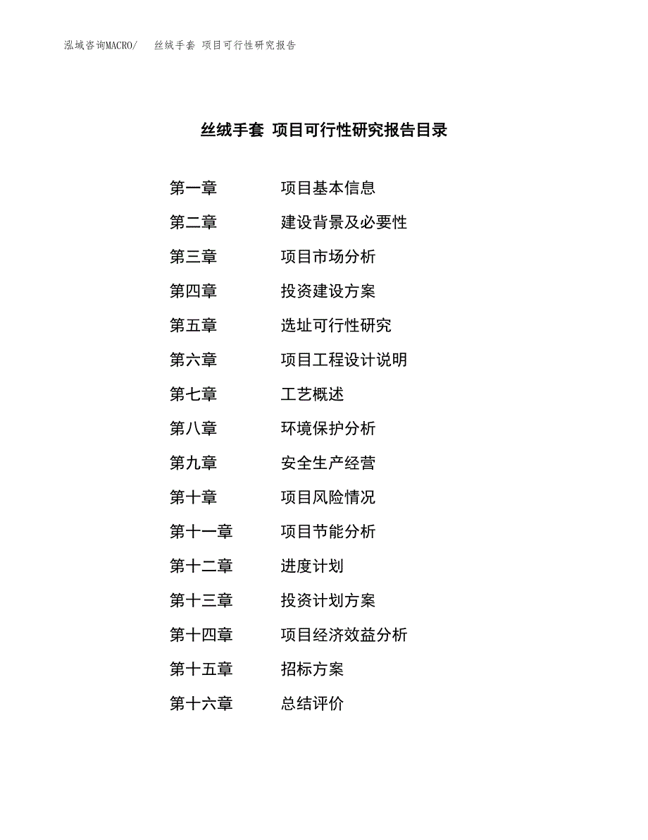 丝绒手套 项目可行性研究报告（总投资19000万元）（89亩）_第2页