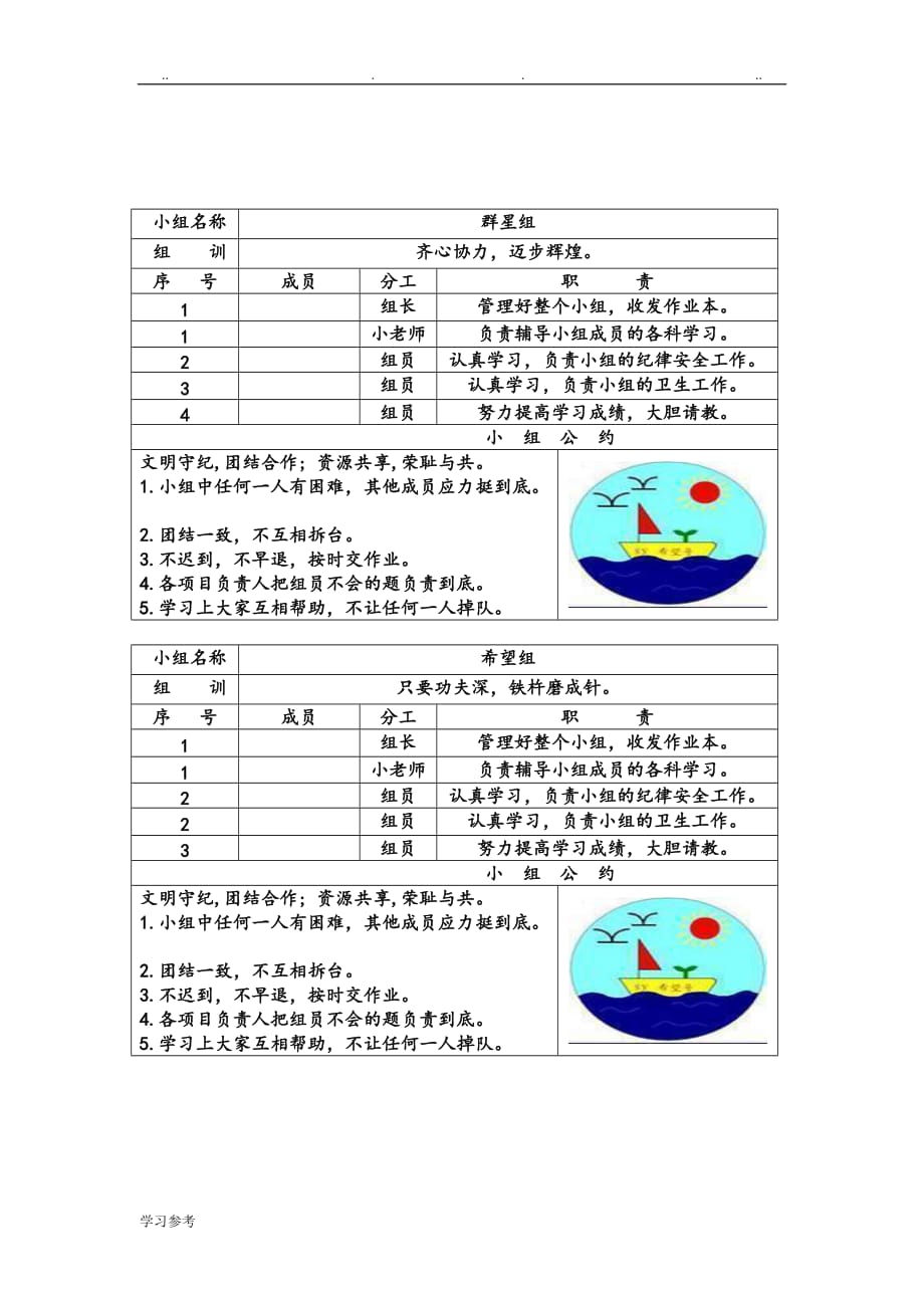 小组合作学习组牌设计说明_第4页