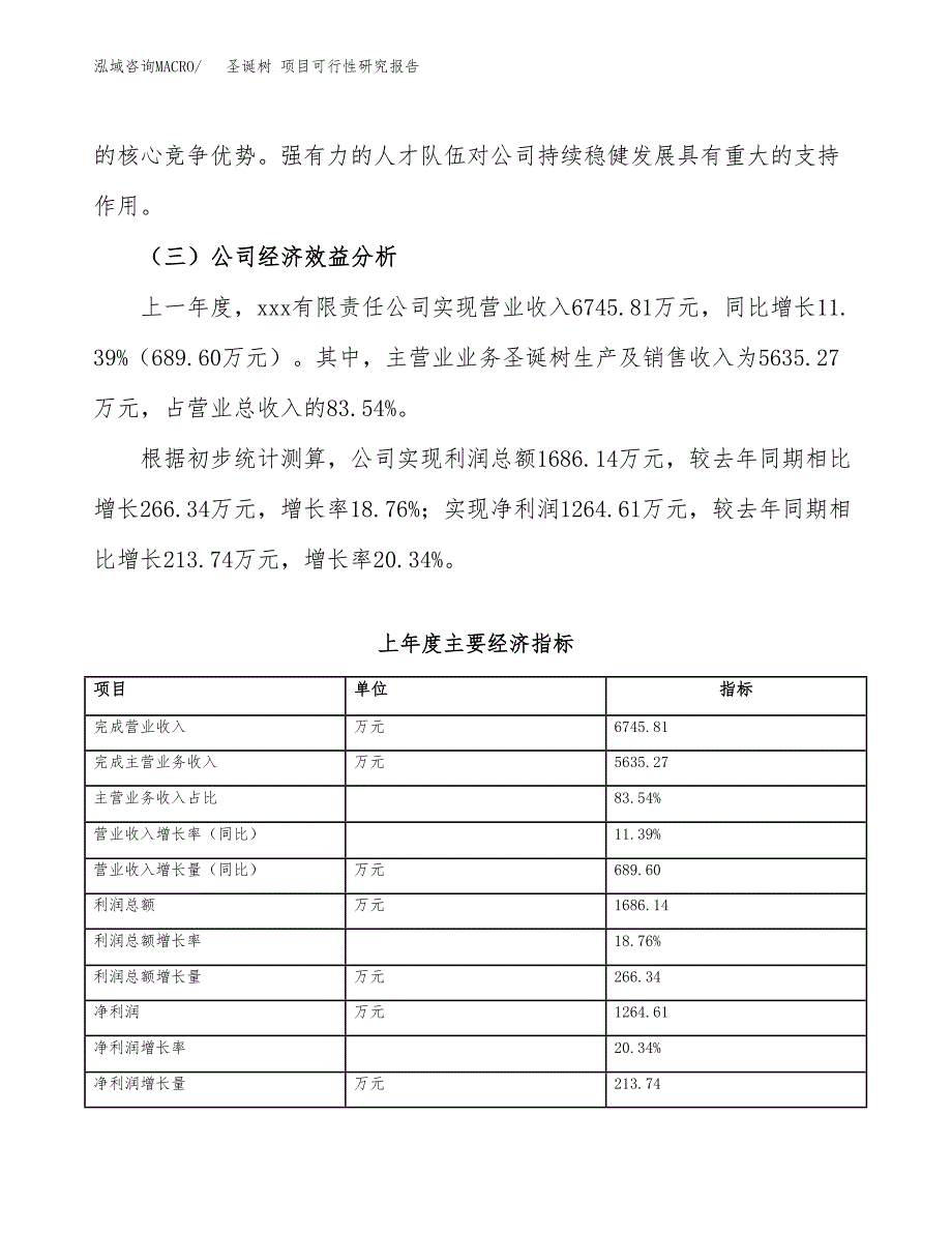 圣诞树 项目可行性研究报告（总投资6000万元）（25亩）_第4页