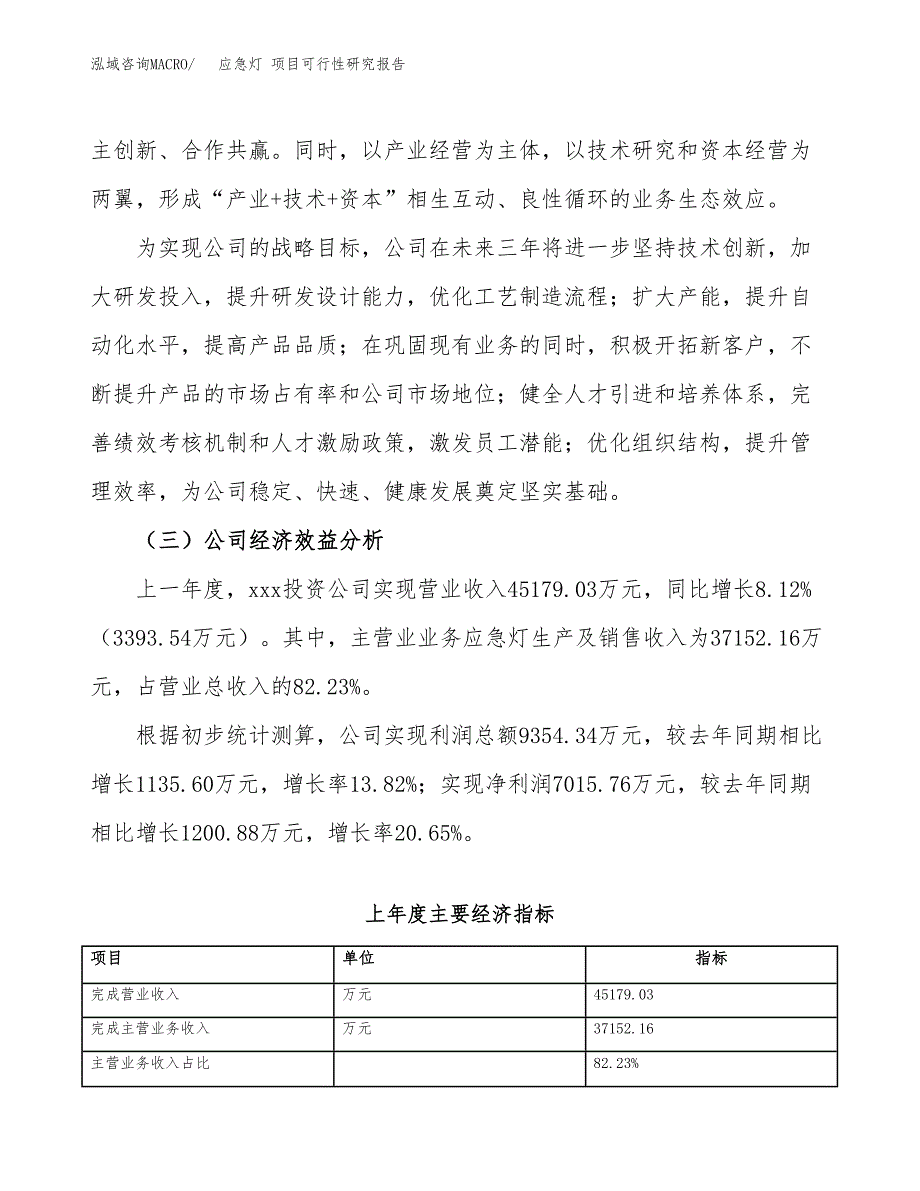 应急灯 项目可行性研究报告（总投资24000万元）（87亩）_第4页