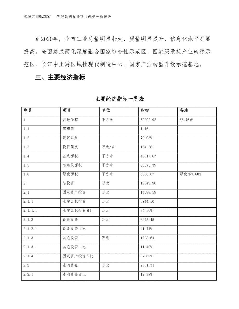 钾锌助剂投资项目融资分析报告.docx_第5页