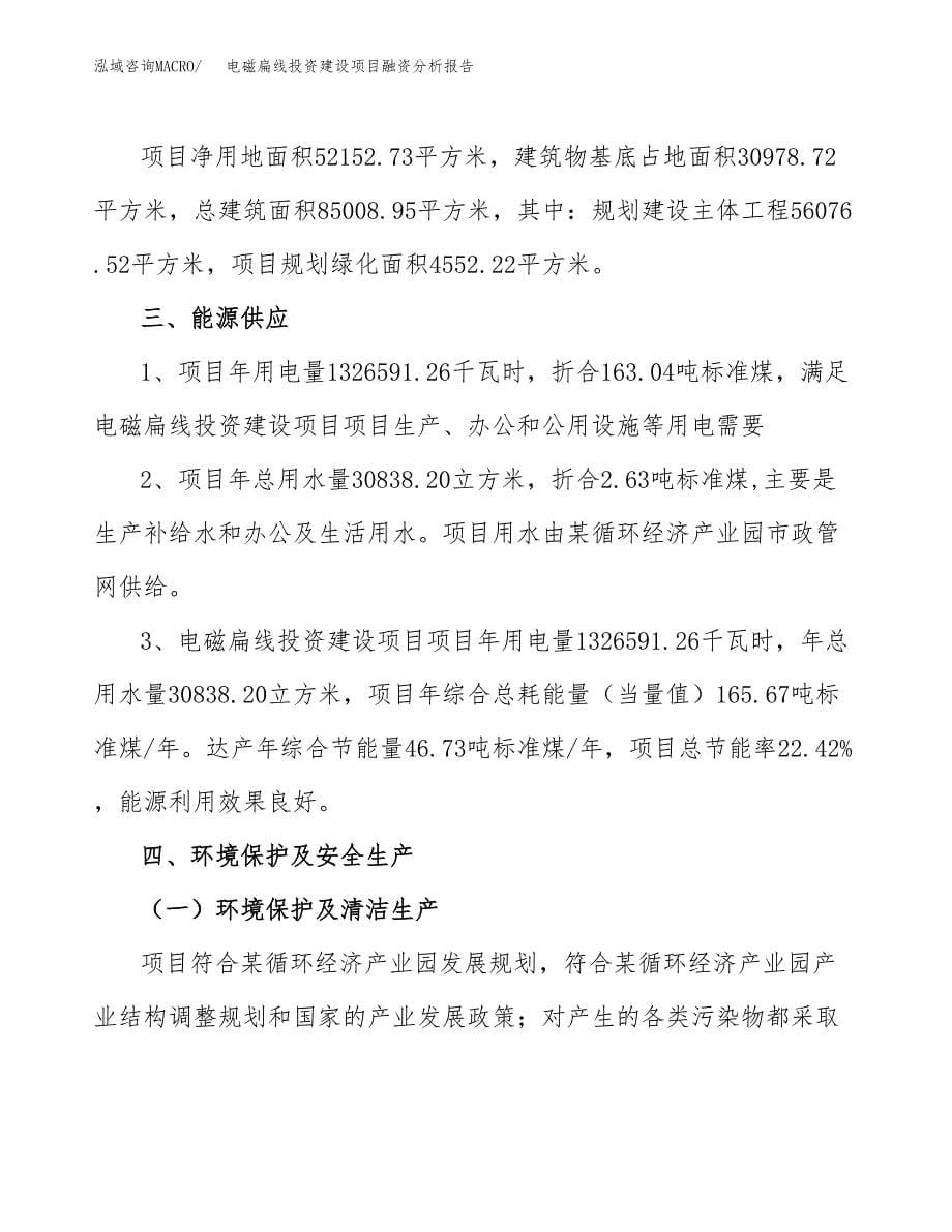 电磁扁线投资建设项目融资分析报告.docx_第5页