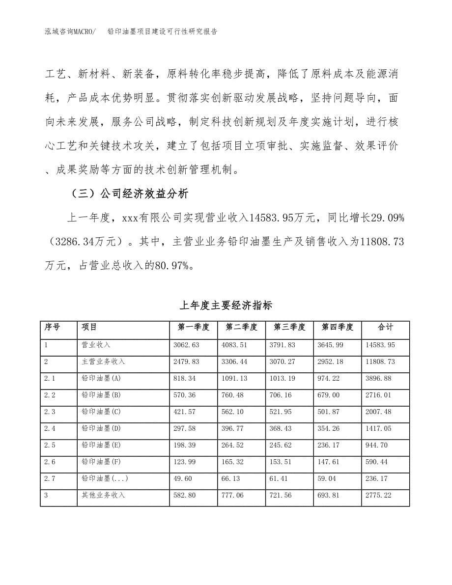 铅印油墨项目建设可行性研究报告.docx_第5页