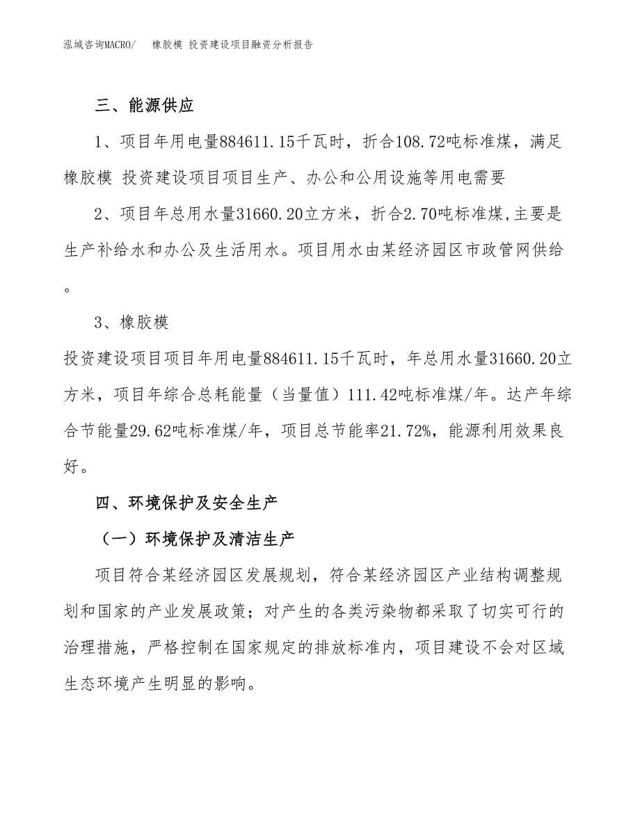 橡胶模 投资建设项目融资分析报告.docx_第5页