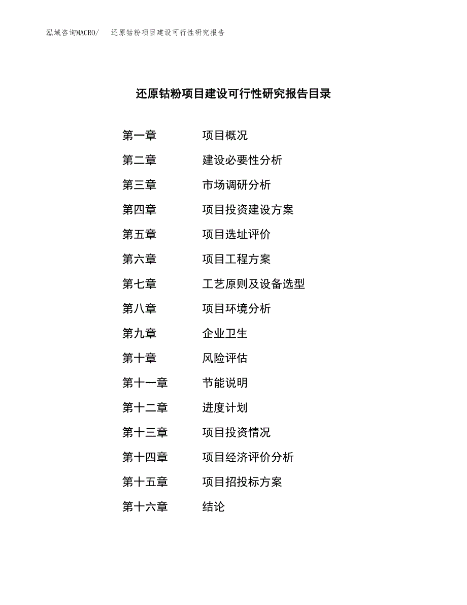 还原钴粉项目建设可行性研究报告.docx_第3页