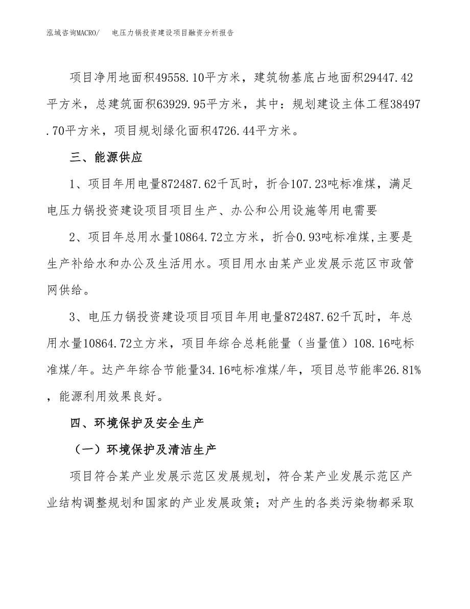 电压力锅投资建设项目融资分析报告.docx_第5页