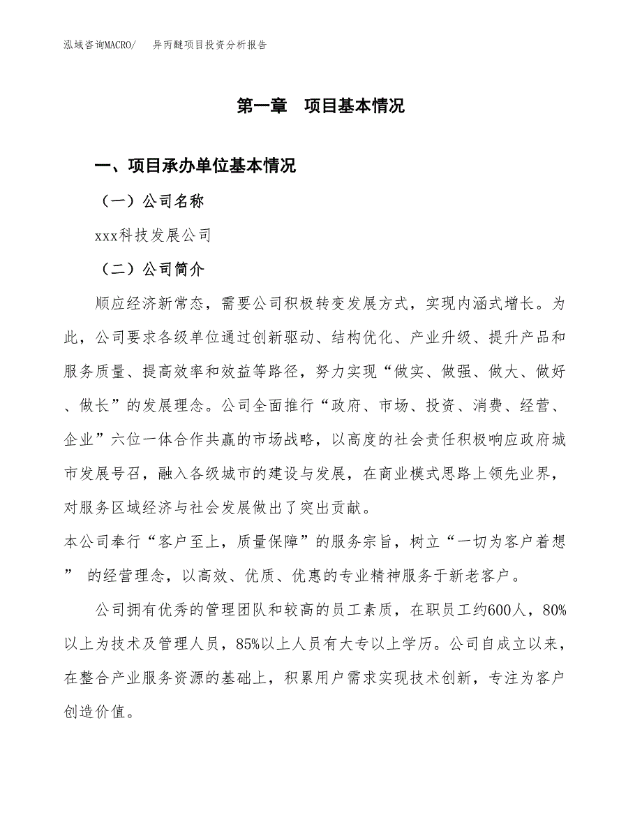 异丙醚项目投资分析报告（总投资10000万元）（54亩）_第2页