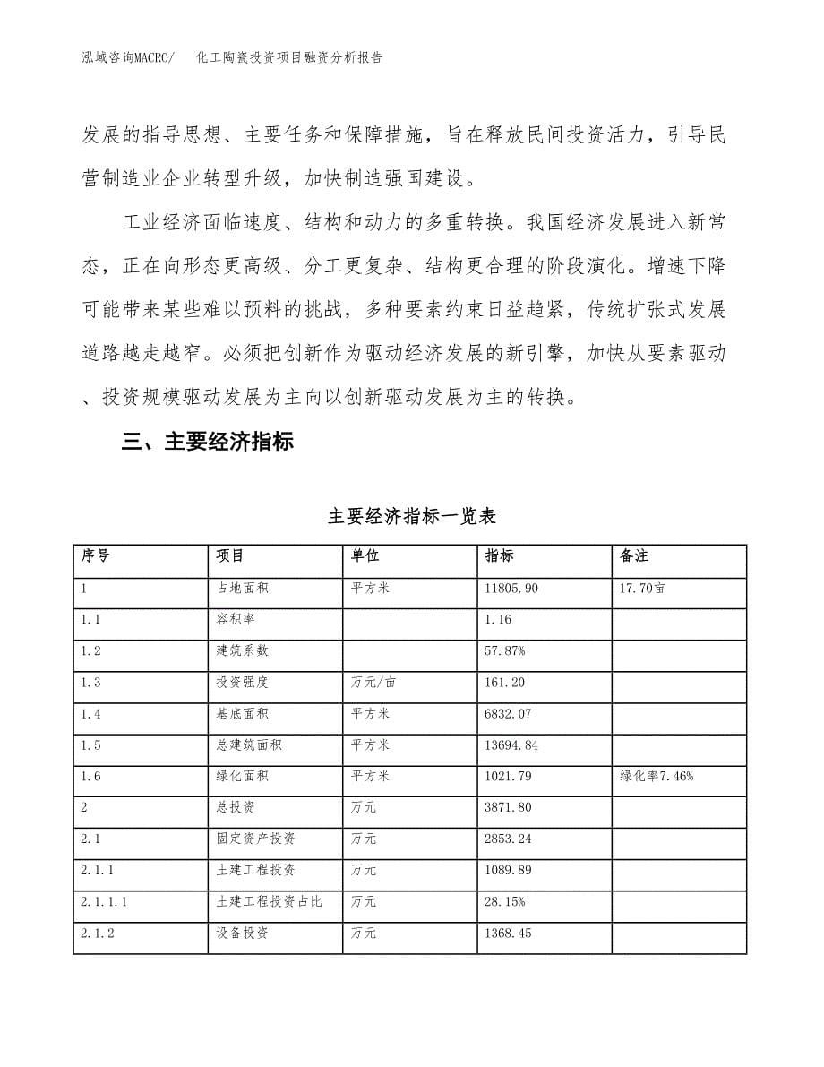 化工陶瓷投资项目融资分析报告.docx_第5页