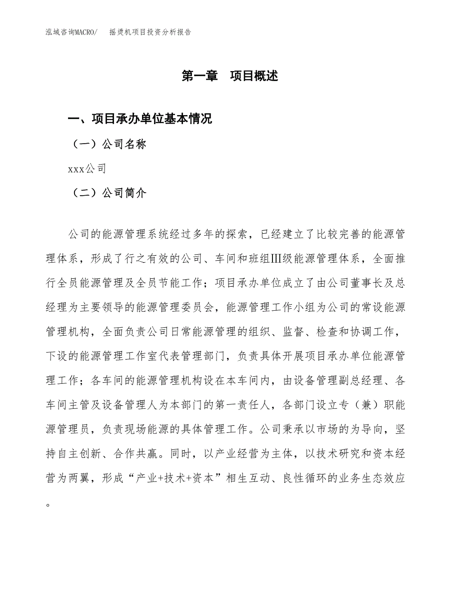 摇烫机项目投资分析报告（总投资20000万元）（87亩）_第2页