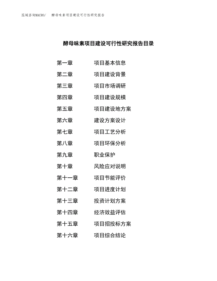 酵母味素项目建设可行性研究报告.docx_第4页