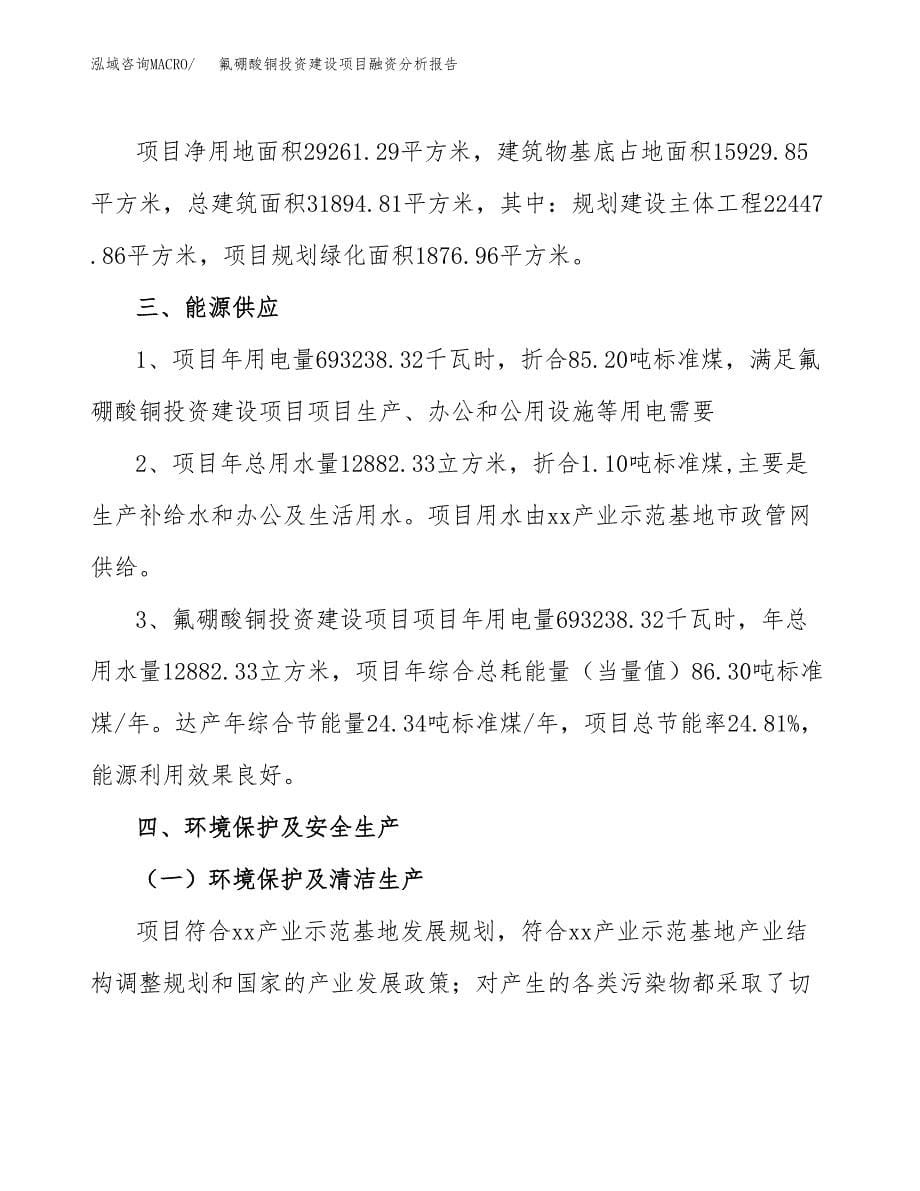 氟硼酸铜投资建设项目融资分析报告.docx_第5页