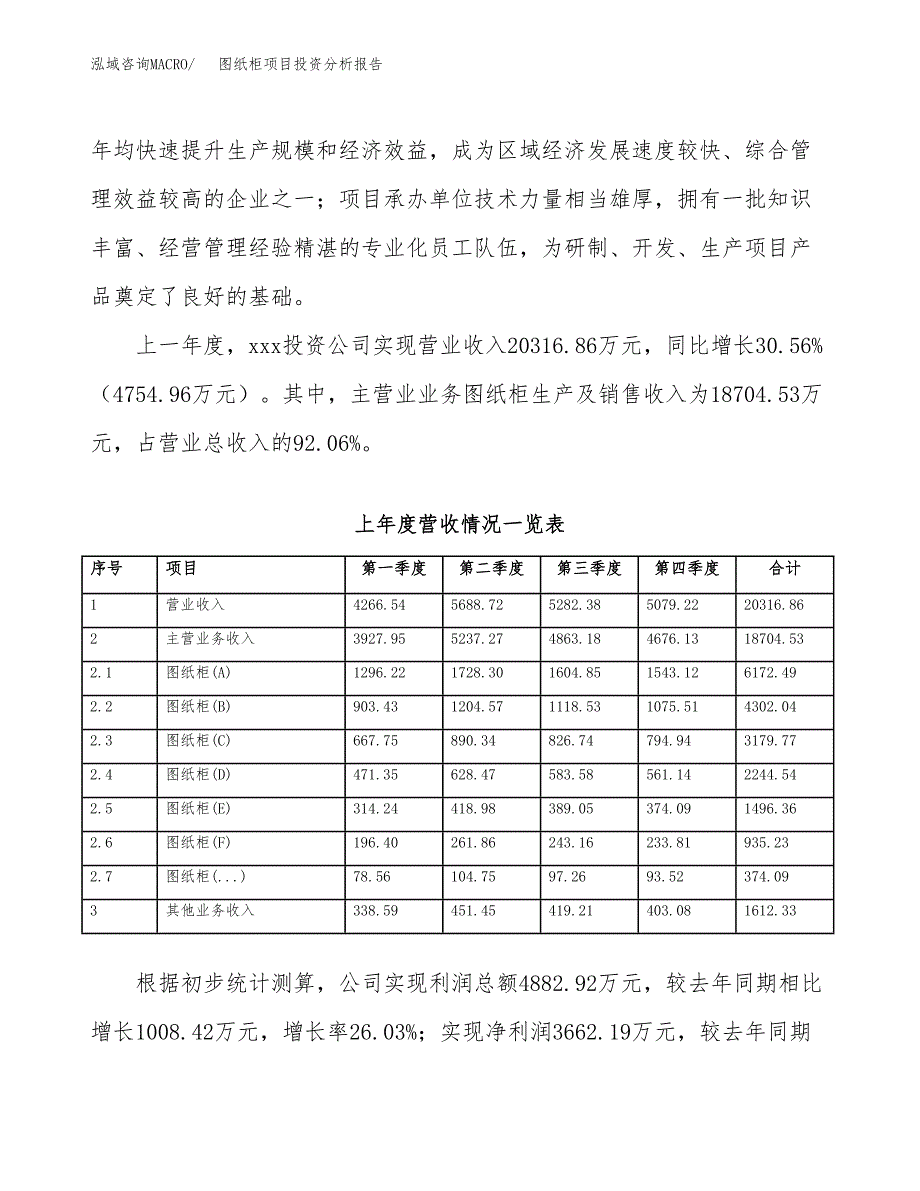 图纸柜项目投资分析报告（总投资15000万元）（58亩）_第3页