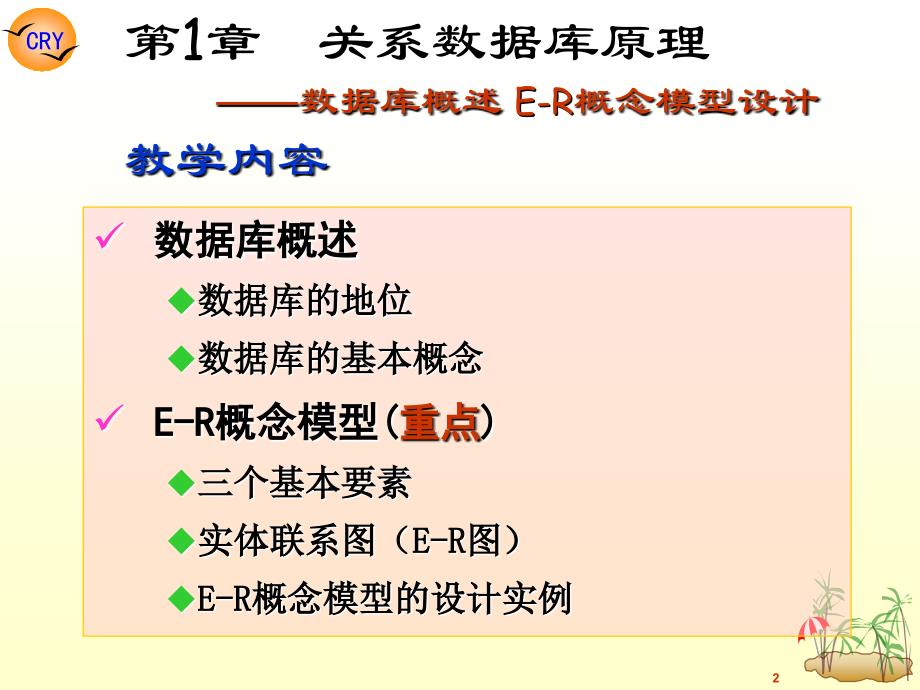 项目01--SQL Server 2008之数据库概述E-R概念模型(补)._第2页